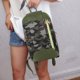 thumbnail image 3 of Bicicleta Mochila impermeable para exteriores de 10 l para hombres, mujeres y niños (camuflaje verde) Tmvgtek Deportes Acuáticos, 3 of 6
