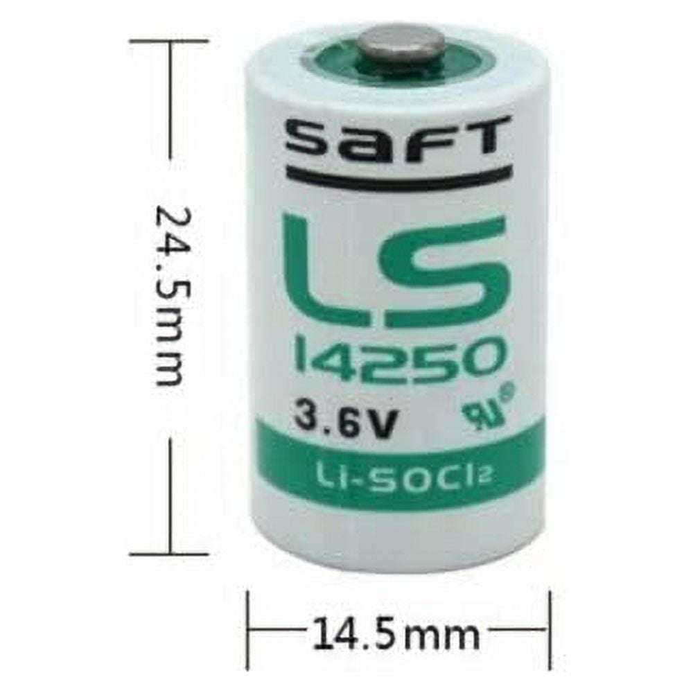 15Pcs 1200mAh Batteries for SAFT LS14250 C 1/2 AA Non Rechargeable Lithium Battery 3.6v High Capacity