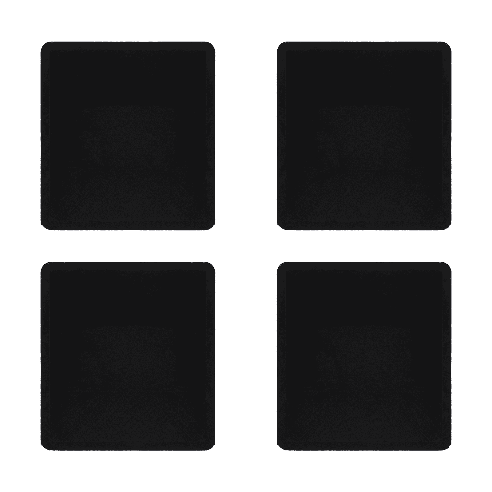 4Pcs Antislip Rubber Foot Pads for Sofa Universal Wheel Nonslip Mats