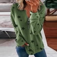 thumbnail image 2 of CEHVOM Women's Causal 1/4 Zip Pullover Long Sleeve Collar Sweatshirts Solid Activewear Running Jacket, 2 of 5
