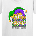 thumbnail image 4 of Inktastic Mardi Gras New Orleans Louisiana Jester Hat Youth T-Shirt, 4 of 5