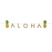 Aloha Sign With Pineapples - Party Decor - 1 Piece