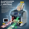 thumbnail image 2 of Contadora Bancaria Gutstark 500 Billetes 1200 Pz, 2 of 7