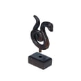 thumbnail image 4 of Handicraftviet - Handmade Carved Wooden Wand Stand - 1 Tiered for Collection (Snake Wand Stand), 4 of 7