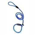 thumbnail image 2 of Slip Lead Dog Leash Heavy Duty Rope Dog Leash 55 Inch No Pull Dog Leash for Large Dogs Dog Training Leash Blue 1 Pack, 2 of 3