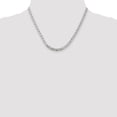 thumbnail image 4 of 925 Sterling Silver Anchor Chain Styles Necklace 4.5 mm Flat 18 inch, 4 of 4