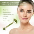 thumbnail image 3 of SPOKKI Jade Roller Gua Sha Set, Face Jade Roller & Guasha Scraping Massager Tool for Rejuvenate Face & Neck, Facial, Neck and Body Muscle Relaxing, 3 of 8
