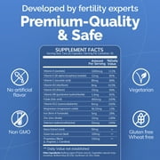 Conceive Plus Mens Fertility Support Supplement, with Zinc, Vitamin D & CoQ10 - 60 Capsules