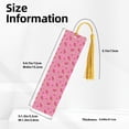 thumbnail image 3 of Kdxio Watermelon Print Metal Tassel Bookmarks,Perfect Gift for Art Lovers and Bookworms Metal Bookmarks for Women, 3 of 8