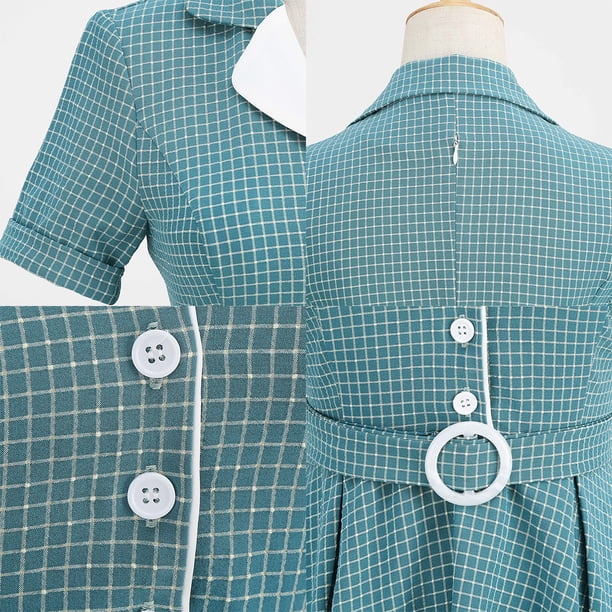 green emerald velvet dress Posh Peanut Baby Girl's Augustus Collared Twirl Bodysuit Dress in Green, 12-18 Mo, Viscose from Bamboo main image 0