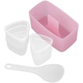 thumbnail image 3 of Sushi Making Mould 1 Set of Sushi Mold Kit Nonstick for Entertainers Assorted Color Layered Rice Balls Maker, 3 of 5
