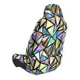thumbnail image 2 of Fuzoiu Colored Glass Print Elastic Car Seat Covers, Seat Cover Protector,Universal Fit Interior Covers for Most Cars,Washable Seat Cover Non Slip for SUV,Sedan,Van, 2 of 5