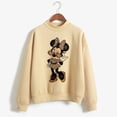 thumbnail image 1 of Sudaderas con capucha navideñas de cuello alto, sudadera de dibujos animados Kawaii de Minnie, Sudadera con capucha de Mickey Mouse de Disney, ropa para niña, sudaderas superiores, 1 of 5