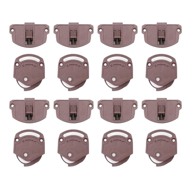 Lefu Roues de Porte Coulissante 4/8 Paires Garde-Robe Placard Roue de Porte Coulissante Rouleau de Garde-Robe