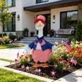 thumbnail image 5 of Aoznliie Porch Goose Outfits, 4th of July Goose Clothes for 23 Inch Statue, Patriotic Goose Costume with Hat, Independence Day Decorations, 5 of 6