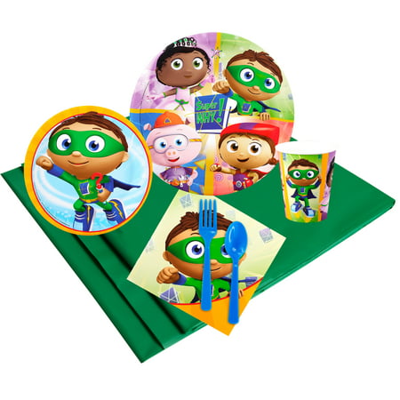 Super Why Party Supplies - Party Pack for 24