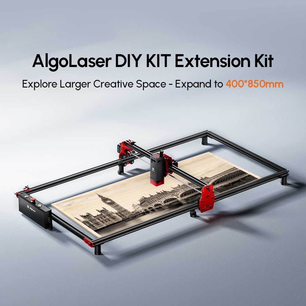 AlgoLaser Expansion Kit for DIYKIT 2W/5W/10W/20W Laser Engraver, Expanding Engraving Area Up to 33.46"x15.74"