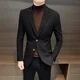 thumbnail image 3 of Abrigos masculinos de color sólido de moda, oferta barata e informal, nuevas ofertas, chaquetas blazers Joker para hombre, ropa de moda 2024, estética y elegante, 3 of 5