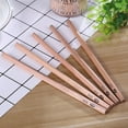 thumbnail image 3 of 50 Pcs Standard Pencil Black Hard 2H/2B/HB Pencil Triangular Grip Nature Wooden Pencil for Handwriting Sketching Drawing  Triangle Bar HB, 3 of 6