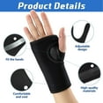2 Pieces Carpal Tunnel Wrist Braces for Night Wrist Sleep Support Brace
