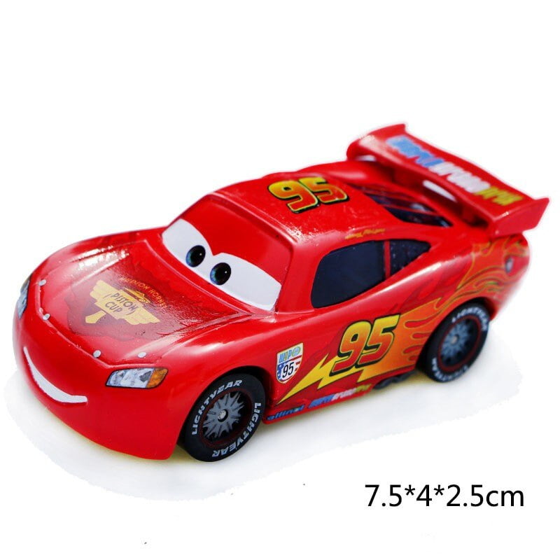 Figuras de Disney Pixar Cars 2 y 3 para ninos juguetes de Rayo McQueen Mater Huston Jackson Storm Ramirez 1 55 aleacion de Metal fundido a presion Walmart
