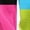 Hot Pink, variant on Delliss Girls' Stripe Print Drawstring Comfy Lantern Pants With Pockets 3-14 Years Hot Pink 5 Years