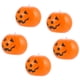 thumbnail image 4 of 1 juego/5 globos inflables de látex con diseño de calabaza para fiesta de Halloween, 4 of 7