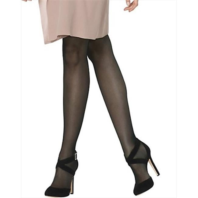 0A925 Womens Silk Reflections Lasting Sheer Control Top Pantyhose, Jet Black Size EF Walmart