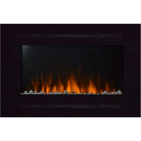 Touchstone Forte Wall Mounted Electric Fireplace Walmart Com
