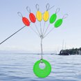 thumbnail image 3 of 10 Juegos/60 Uds S Hilo Pescar Tapones para Frijoles Espaciales (trompeta) Oliva, 3 of 6