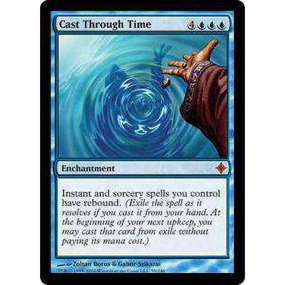 MtG Rise of the Eldrazi Mythic Rare Cast Through Time #55