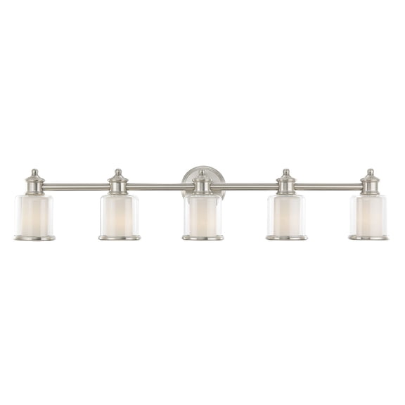 Livex Lighting - Middlebush - 5 Light Bath Vanity in Traditional Style - 45.5