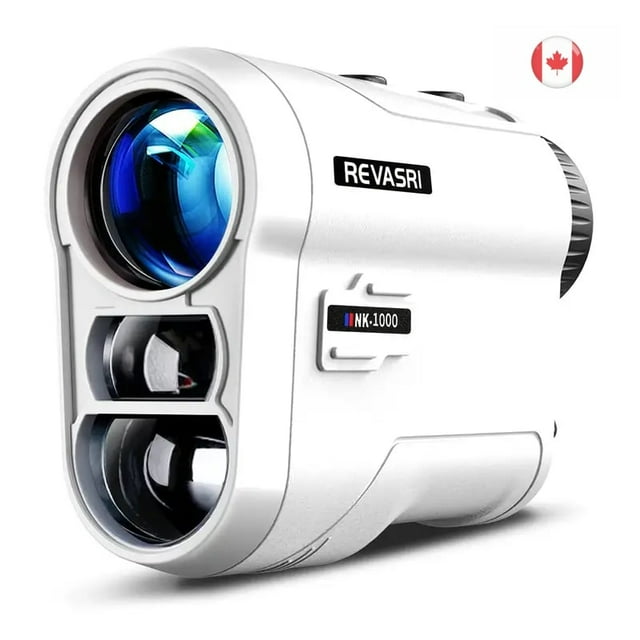Golf Rangefinder with Slope & Pin Lock Vibration | 1000YDS Laser, Tournament Legal, Rechargeable Battery