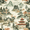 Green Mountain Pattern, variant on FORMRS 3 Ring Binder 1.5 inch with Pockets Clip Board 200 Sheets Capacity, Lavender Pattern