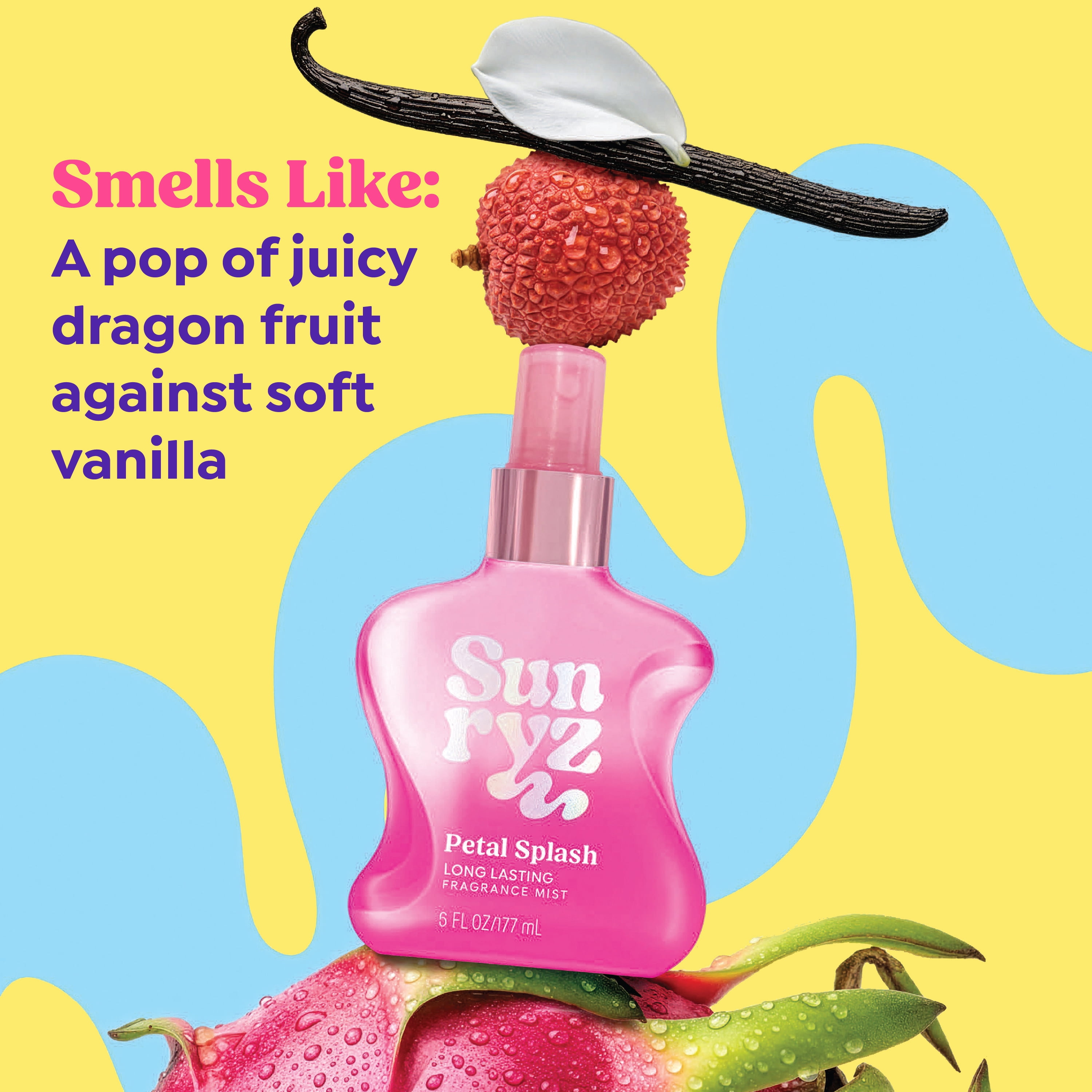 Sunryz Petal Splash Long-Lasting Fragrance Body Mist, 6 fl oz