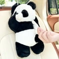 thumbnail image 6 of Yvsxxv Car Tissue Holder, Cute Panda Tissue Box Cover Hanging Plush Paper Storage Holder Napkin Box Tissue Dispenser for Home Office Car Decoration, 6 of 7