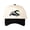 Black, variant on Mallard Duck Letter Embroidered Color Block Trucker Hat Unisex Adjustable Cotton Breathable Fashion Cap for Travel Daily Wear