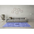 thumbnail image 3 of Ahgly Company Indoor Rectangle Persian Blue Traditional Area Rugs, 2' x 4', 3 of 4