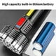 thumbnail image 5 of Linterna Led Recargable Por Usb con Luz Lateral, 5 Modos, Batería 18650, Impermeable, Foco Portátil para Exteriores, Ideal para Camping, Senderismo y Emergencias., 5 of 6
