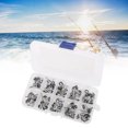 thumbnail image 4 of Juegos De Ojos De Guía De Cerámica, Juego De Anillos De Guía De Caña De Pescar Accesorios De Pesca Diferentes Especificaciones Y Tamaños Acero Y Cerámica Para Lago Para Río ANGGREK Fishing Rod Guide Ring Set, 4 of 8
