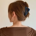 thumbnail image 3 of CSChome Pince à Cheveux Forme Triangulaire Pince à Cheveux Simple Tête Mate Accessoires de Cheveux Pince à Cheveux de Douche, 3 of 7