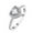 H-G, variant on Kcodviy Women Finger Rings Gift Chunky Rings Alloy Ring Wedding Zircon Rings for Teen Size Colorful Jewelry Rings