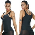 thumbnail image 7 of QRIC Women Waist Trainer Corset, Zipper Vest Body Shaper Cincher, Shapewear Slimming Sports Girdle, Neoprene Sauna Tank Top with Adjustable Straps, 7 of 7