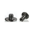 thumbnail image 3 of (20 pieces) Carbon Steel Black Mother-Son Locking Slotted Countersunk Rivets M5X15mm., 3 of 4