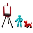 thumbnail image 1 of Toy Shed TST615A Stikbot Studio Series 2 con 1 Stikbot, 1 animal y 1 trípode, 1 of 2