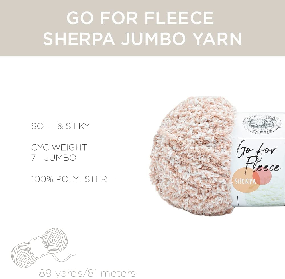 Stone Go for Fleece Sherpa Yarn 