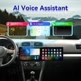 thumbnail image 3 of SNATEEN Dual 10.1 inch Carplay Screen/Radio/Multimedia Player for Volkswagen Golf 6 2010-2013 Universal Car Navigation/GPS Upgrade Headunit Android Display 1080P Touch Screen Receiver Replace System, 3 of 16