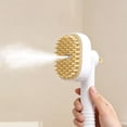 thumbnail image 3 of Portable Steam Hair Straightener Brush, USB Rechargeable Hair Steamer Comb, Anti-Frizz Detangling Brush for Smooth Hair Styling, 3 of 3