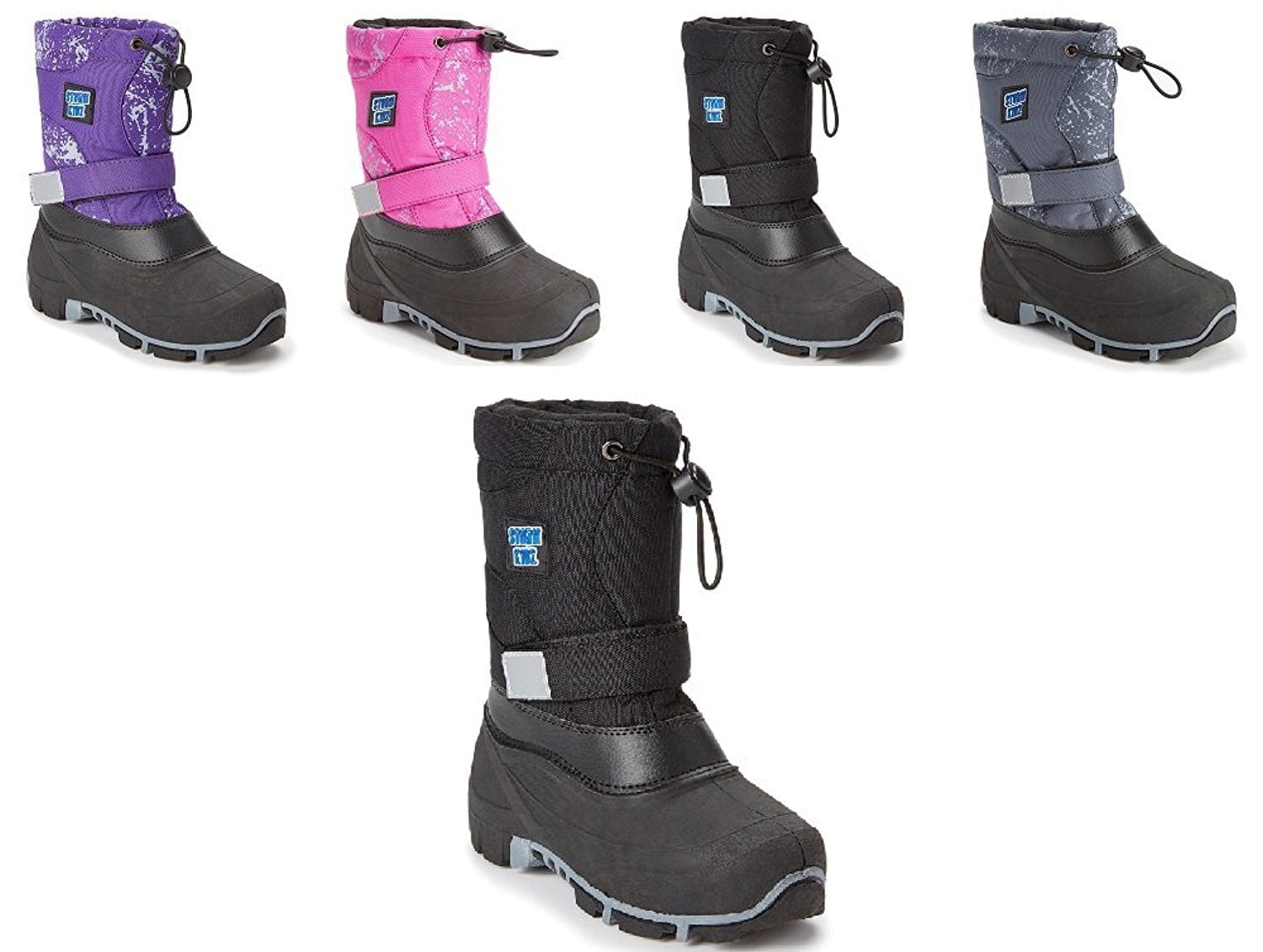 Toddler//Little Kid//Big Kid Winter Snow Boots Cold Weather Unisex Boys Girls Many Colors Storm Kidz