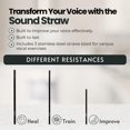 thumbnail image 3 of Ayuda para el entrenamiento vocal y la curación SoundStraw Sound Straw, 3 of 5